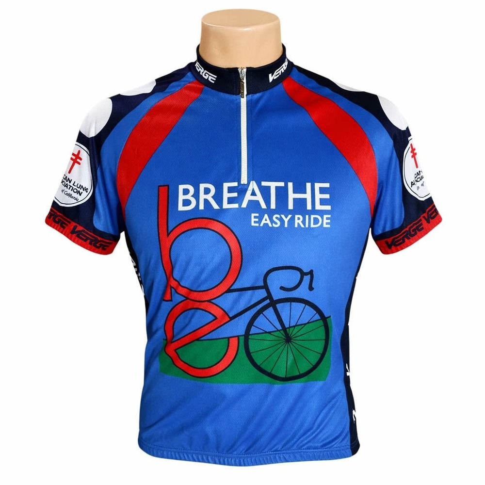 Verge Sport Cycling Jersey Women's 2XL Breathe Easy American Lung Association